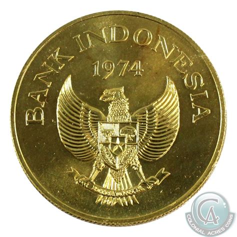 (3 pcs.) value add taxes (19%) will be added to the. Indonesia: Bank of Indonesia 1974 100000 Rupiah. Coin is ...