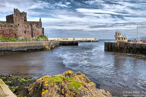 Peel Harbour In Hdr Manx Scenes Photography
