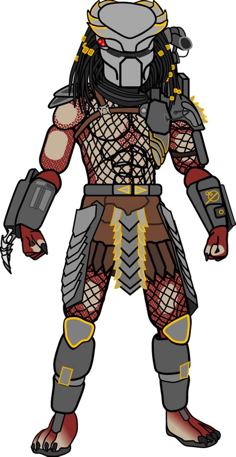 Predator design I came up with (made with PowerPoint) : predator