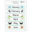 Months Of The Year  Time Worksheets For 1 Age 5 6 By URBrainycom