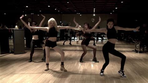 Black Pink 블랙핑크 Dance Practice Choreography Jisoo Jennie RosÉ Lisa Youtube