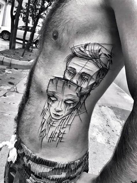 75 Masterpiece Sketch Tattoo Ideas You Need To Check Out Wild Tattoo Art