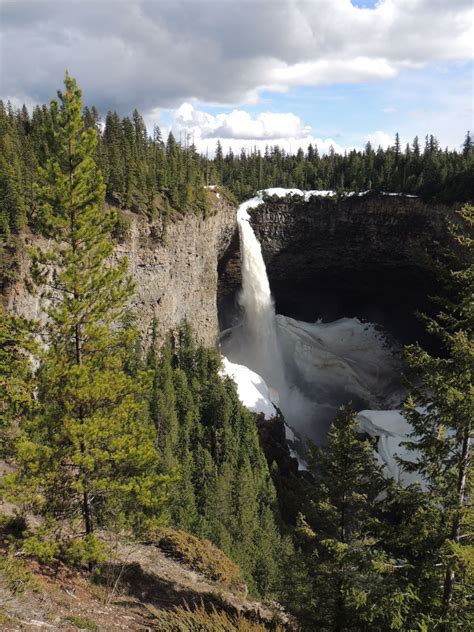 Exploring Waterfalls At Wells Gray Provincial Park Backcountry Canada