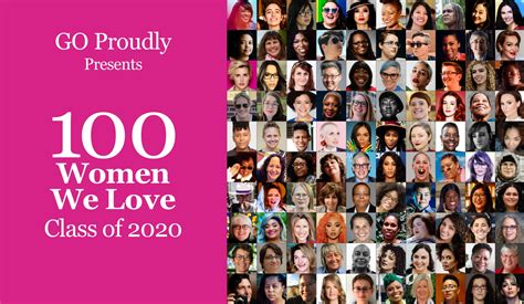 go proudly presents 100 women we love class of 2020 go magazine