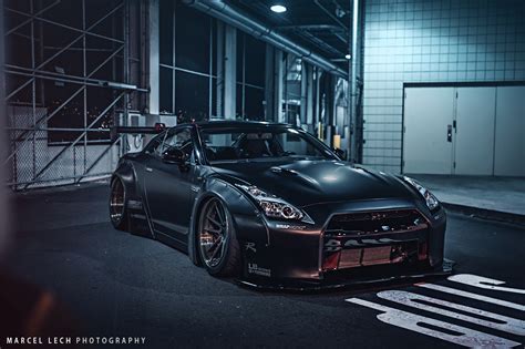 Black Liberty Walk Gt R Front Side Angle Sssupersports Hot Sex Picture