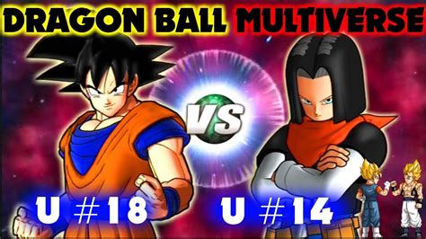 Dragon Ball Multiverse Goku Vs Android 17 Raging Blast 2 Youtube