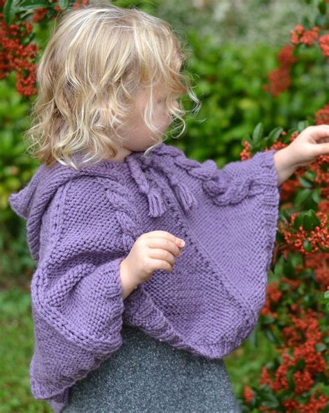 Car seat cover pattern download. Knitting Pattern for Hooded Cable Poncho for Babies and ...