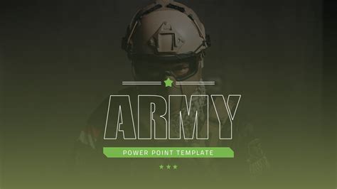 Army Powerpoint Template Military Ppt Slides