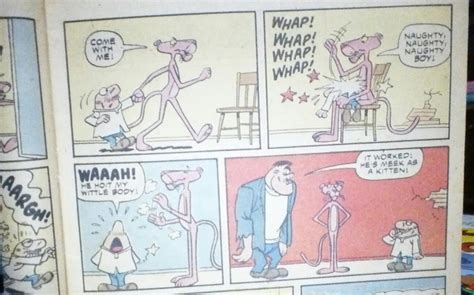 Pink Panther Gives A Spanking By Frothingham On Deviantart