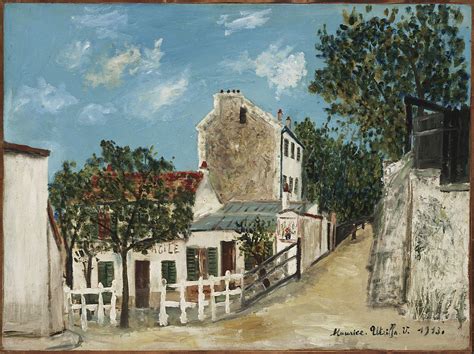 The Cabaret Of Lapin Agile At Montmartre 1913 Maurice Utrillo 1883