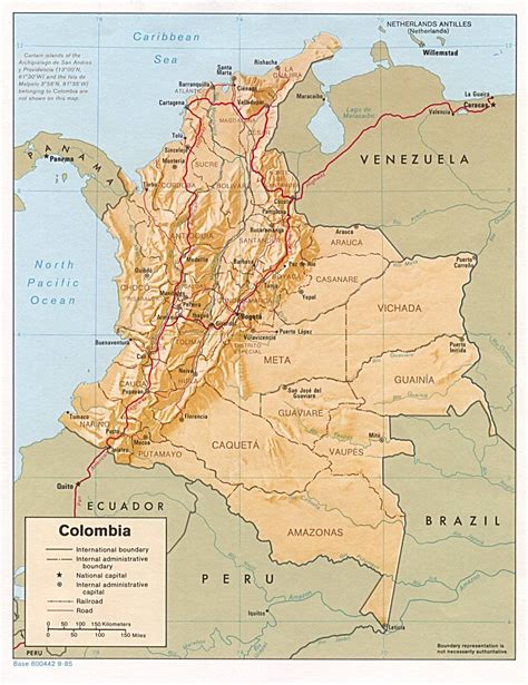 Mapas GeogrÁficos Da ColÔmbia Geografia Total™