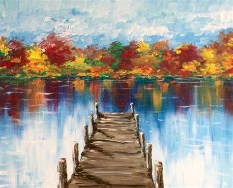 Hey Check Out Autumn At The Dock At Brewsters Bar And Grill Paint