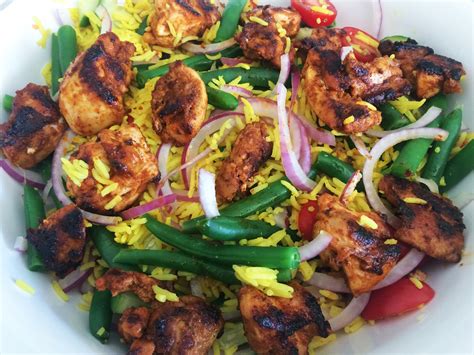 2 cups sunrice basmati rice, rinsed and drained only once. Tandoori Chicken Salad with Cucumber Rice - Mum's Lounge