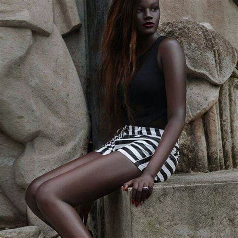 The Darkest Model In The World Khoudia Diop Black African Reckon Talk