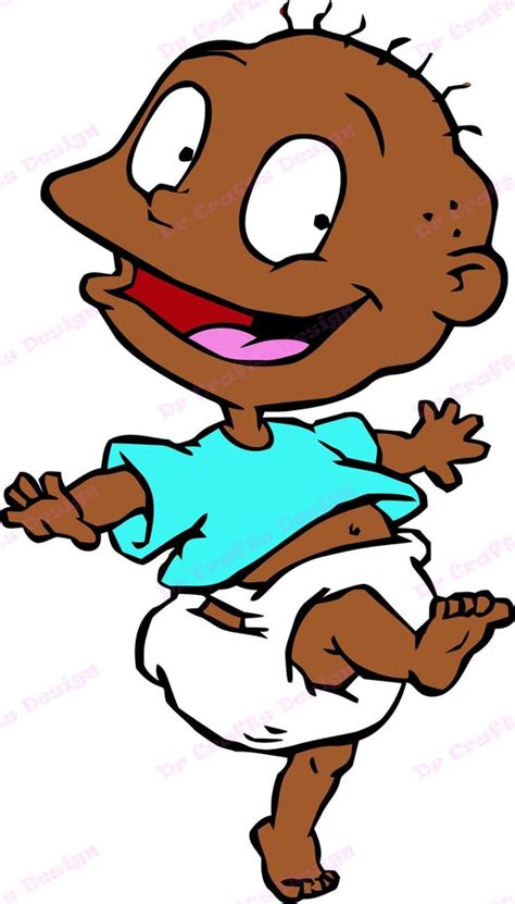 Tommy Pickles Rugrats African American Svg 3 Svg Dxf Etsy