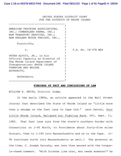 Ted Nesi On Twitter The First Page Of Judge Smith S Decision Finding