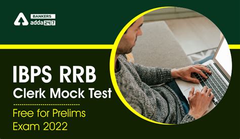 IBPS RRB Clerk Mock Test Free For Prelims Exam