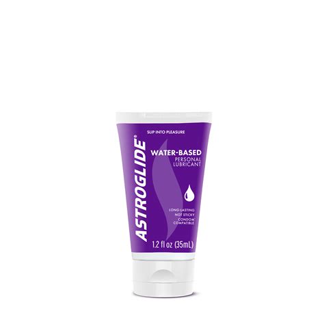 astroglide travel size water based personal lubricant 1 2 oz