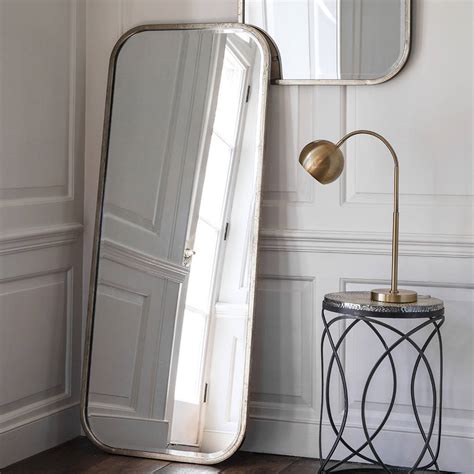 Antiqued Silver Full Length Mirror By The Forest & Co