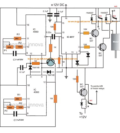 Programmable Bidirectional Motor Timer Circuit Circuit Diagram Centre