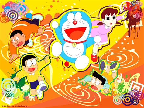 Free Download Wallpaper Doraemon Dan Teman Teman 600x338 For Your
