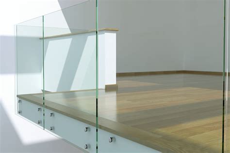 Royal glass provide customized frameless glass balustrade. Frameless glass balustrade images - Stairs Etc.
