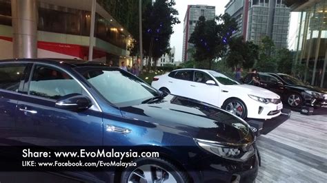 The new kia optima gt has a 242 hp/350 nm turbo engine, sport suspension, stylish looks and a premium cabin. Evo Malaysia com | 2017 Kia Optima GT Turbo Full Walk ...