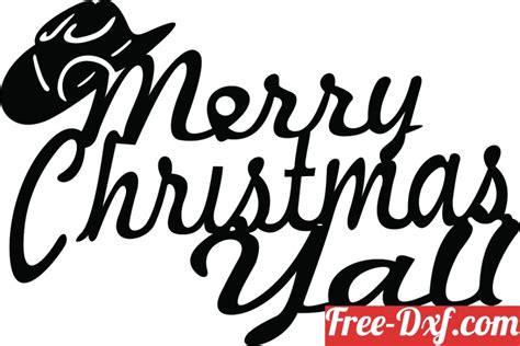 Download Merry Christmas Sign Dtyim High Quality Free Dxf Files