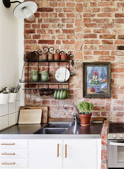 Best 25 Brick Wallpaper Kitchen Ideas On Pinterest How To Use Brick