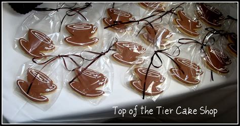 Top Of The Tier Cake Shop Coffee Theme Bridal Shower