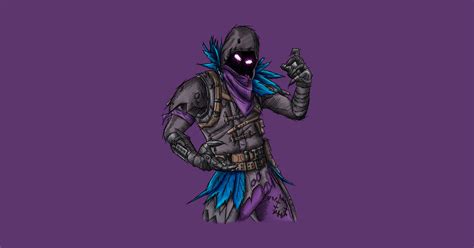 Raven Fortnite Skin Fortnite T Shirt Teepublic