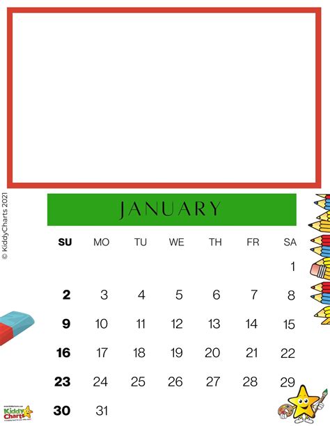 Printable Calendar Make Your Own And Colorful
