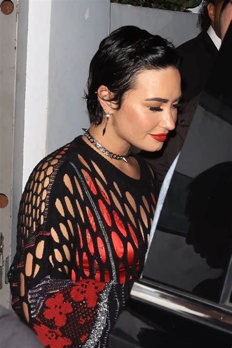 Demi Lovato Celebrates Her 30th Birthday In West Hollywood 08242022