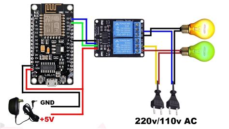 Project Iot 8 Channel Relay Menggunakan Nodemcu Esp8266 Nyebarilmu Vrogue