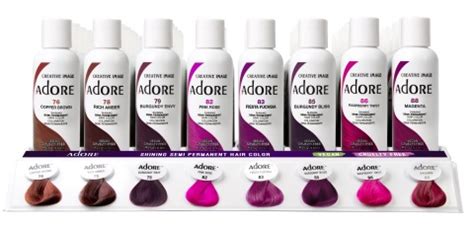 Adore semi permanent hair color instructions. ADORE PLUS EXTRA CONDITIONING SEMI PERMANENT