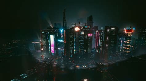 Cyberpunk Cityscape Wallpaper 4k