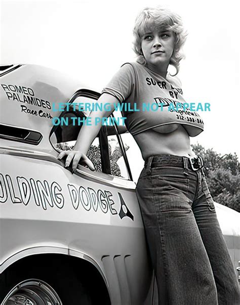 Dodge Girl Roberta Pedon Vintage Pinup Vintage Dodge Racing Etsy Hong