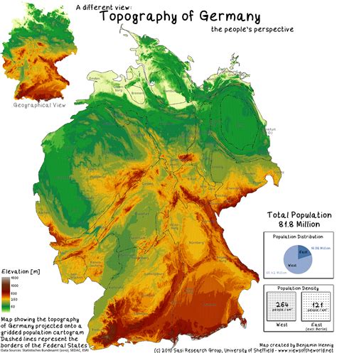 Mountains In Germany Map