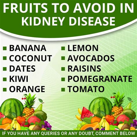 Fruits To Avoid In Kidney Disease Kidney Recipes Kidney Diet