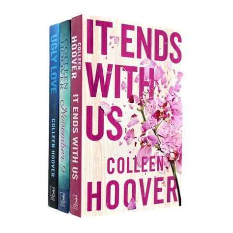 Colleen Hoover Collection 3 Books Set It Ends With Us Ugly Lo