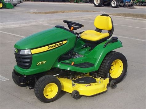 2013 John Deere X500 With 54 Mower Only 20 Hours Lawn And Garden And
