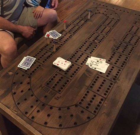 Cribbage Board With Internal Peg And Card Storage Artofit