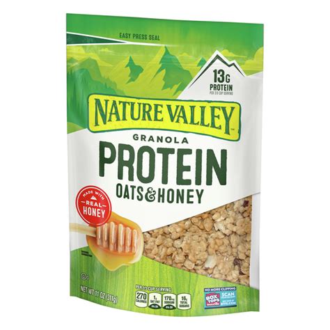 Nature Valley Oats N Honey Protein Crunchy Granola Hy Vee Aisles