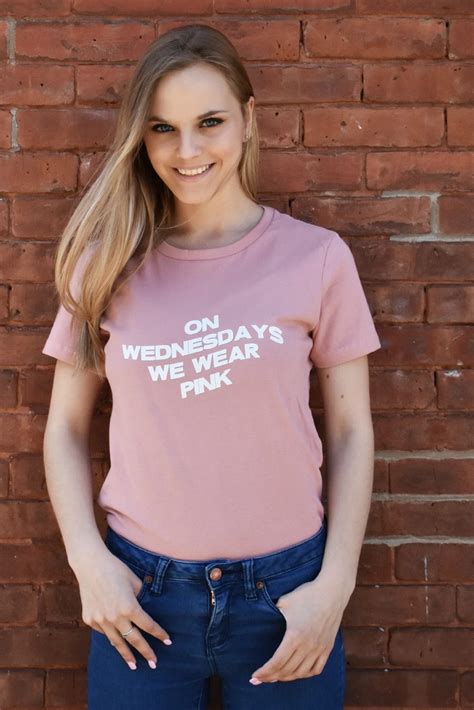 On Wednesdays We Wear Pink Womens Tee Totally Good Time Free Kesha Culture Clothing We Wear