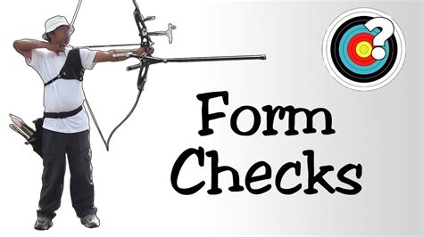 Archery Form Check Videos Youtube