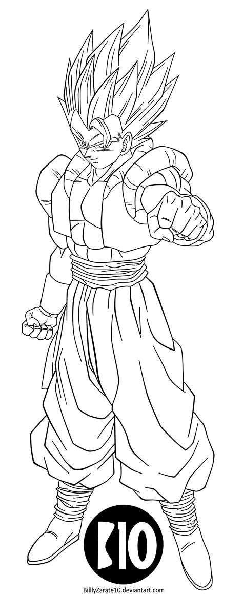 Check spelling or type a new query. Super Gogeta DBZ Dokkan Battle LineArt by BillyZar on ...