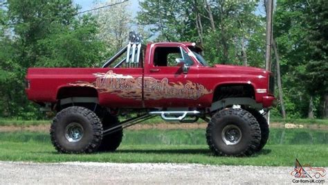 1985 Chevy 4x4 Lifted Monster Truck Show Truckcustom Truck