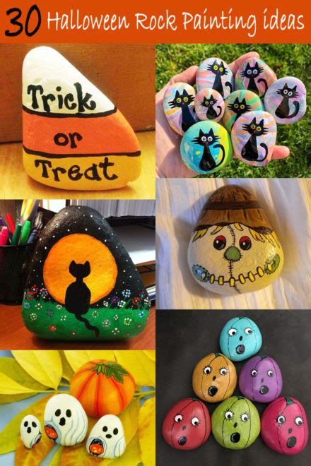 30 Best Halloween Rock Painting Ideas Cute And Simple Images