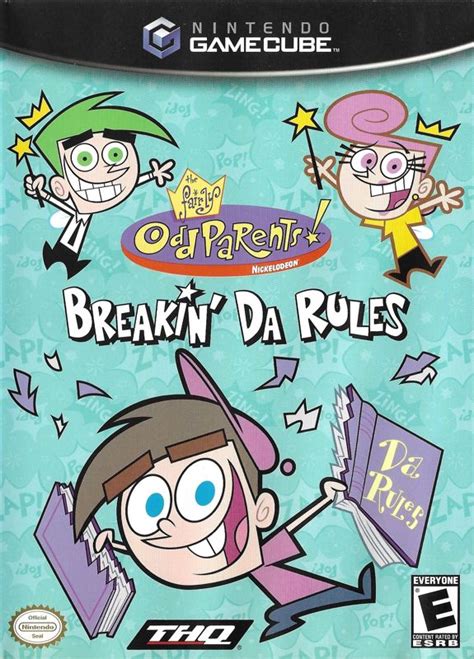 The Fairly OddParents Breakin Da Rules Cover Or Packaging Material MobyGames