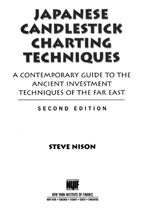 Candlestick charting techniques are for the most part unused in the united states. Japanese Candlestick Charting Techniques eBook - SENABOOKS